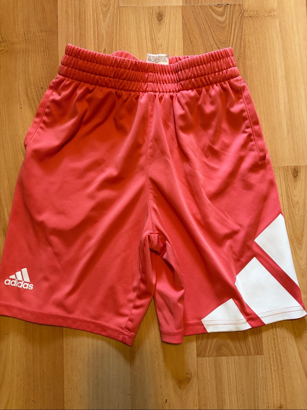 Adidas orange coral  Shorts,  Small 8